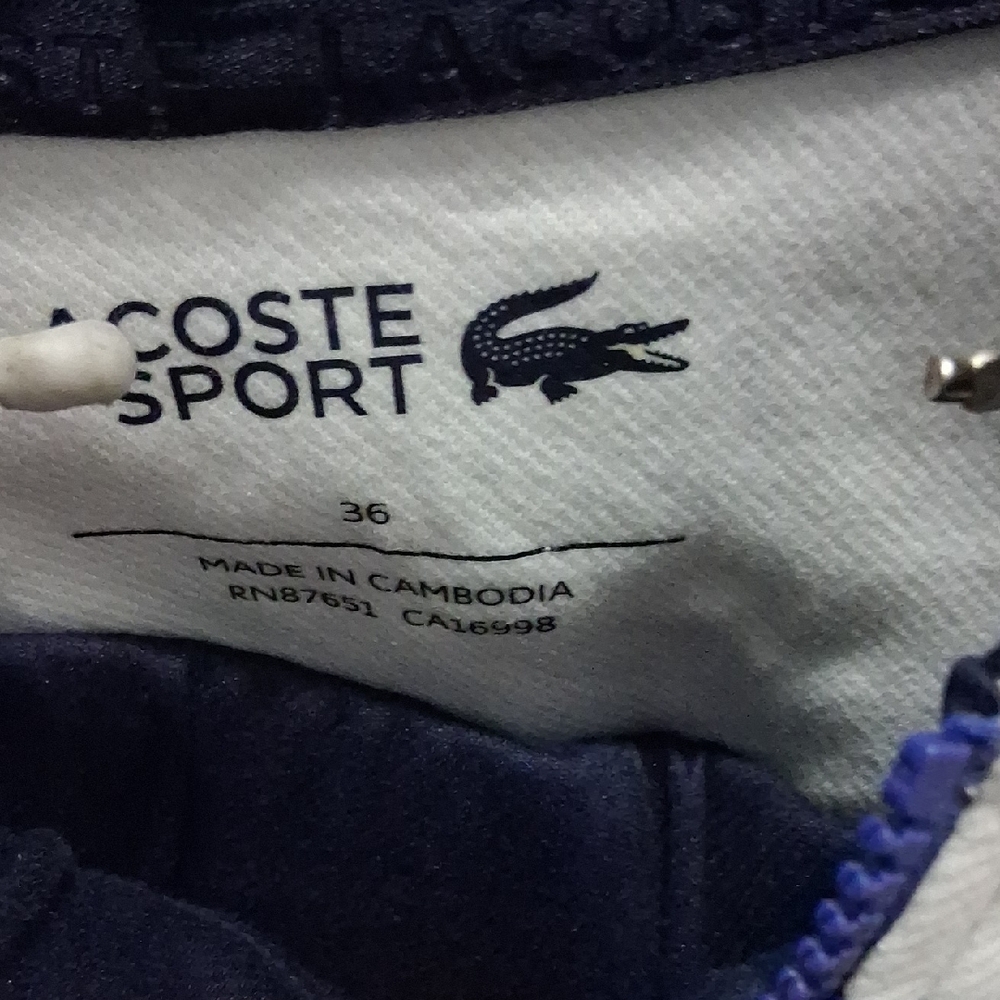 Lacoste Navy and White Tracksuit - Picture 2 of 7